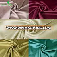 China Supplier Embroidered Raw Fashion Silk Polyester Satin Fabric