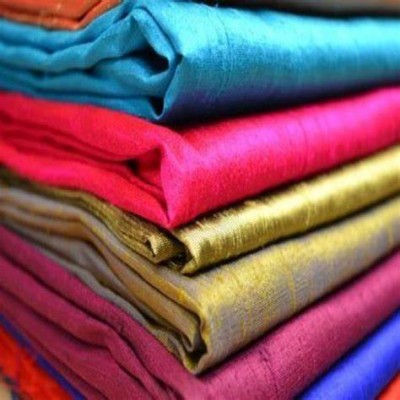 100% Polyester Dupioni Slub Silk Fabric for Curtain Cushion Table Cloth